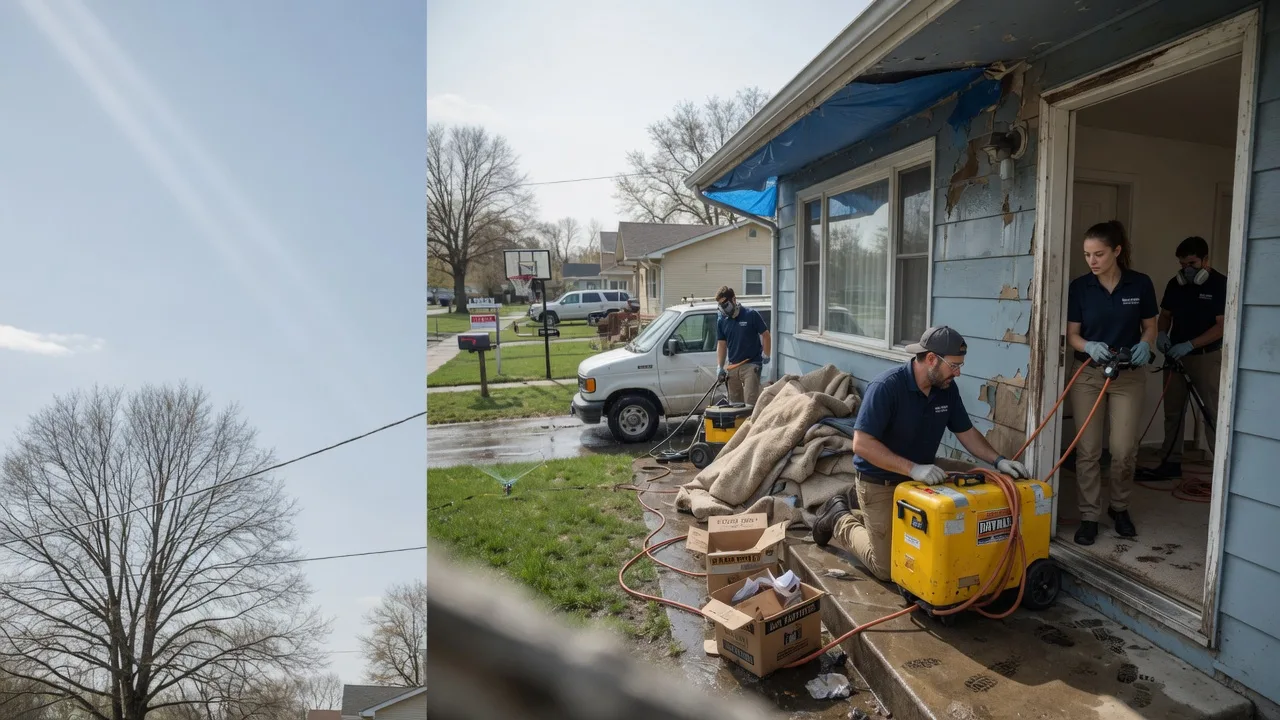 Basement Flood Cleanup in Haxtun, CO near me